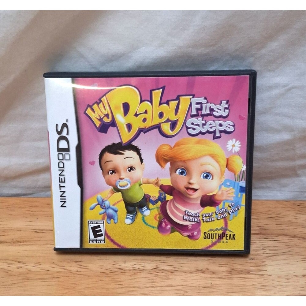 MY BABY FIRST STEPS 2009 Nintendo DS Game w/ Manual 100% Complete NOT TESTED